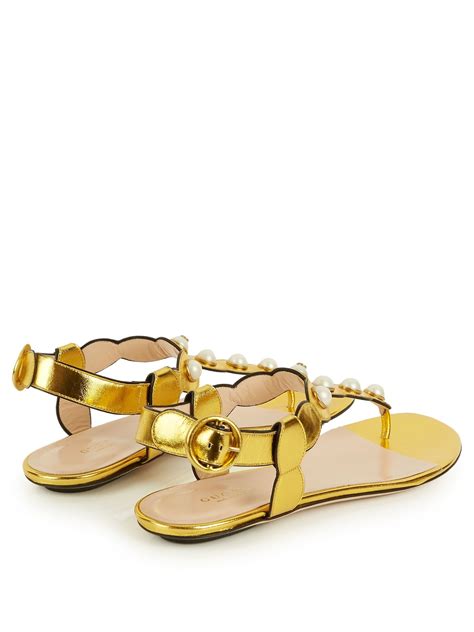 gucci willow pearl sandals|Shoes .